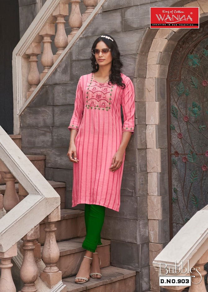 Bubbles By Wanna Fancy Designer Kurtis Catalog